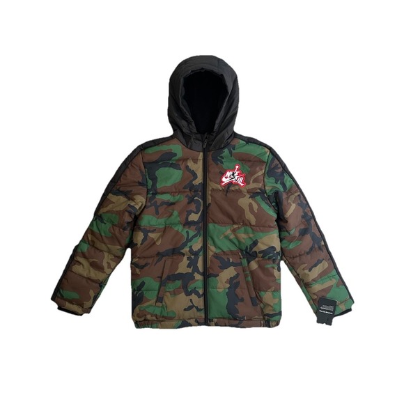 air jordan camo jacket